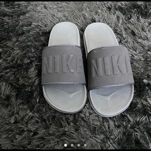 Suede Nike Slides